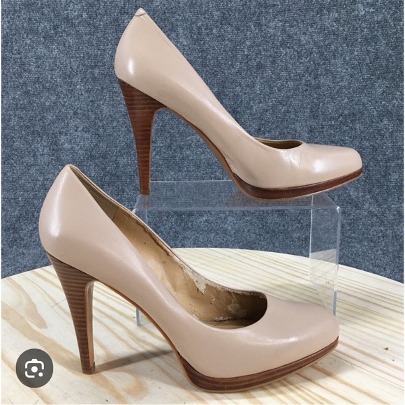 Nine West Shoes - Nine West Nude Platform 4” Heels.